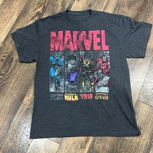 Marvel Comics retro superhero shirt